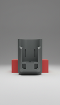 Single-Unit Molded Battery Holder