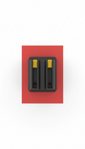 Wall-Mountable Battery Holder Rack